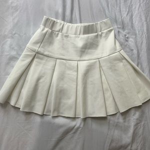 COPY - white skater skirt